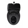 Toilette sèche compact - Simplett Plus - Biolan avec un réservoir supplémentaire avec couvercle