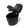Toilette sèche compact - Simplett Plus - Biolan avec un réservoir supplémentaire avec couvercle