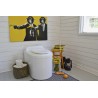Toilette sèche Icelett Biolan congèle les déchets Toilette sèche Icelett Biolan congèle les déchets